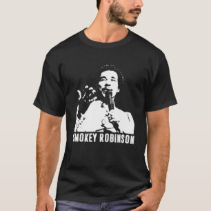 Vintage Smokey Classic Arts Robinson Lyrics Music T-Shirt