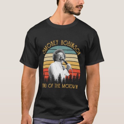 Vintage Smokey Robinson The King Of Motown T_Shirt
