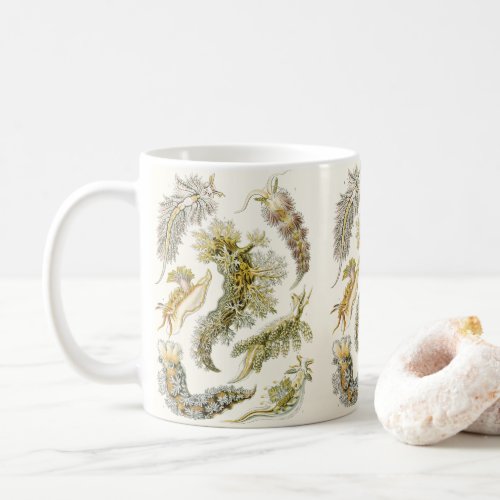 Vintage Snails and Sea Slugs by Ernst Haeckel Coffee Mug