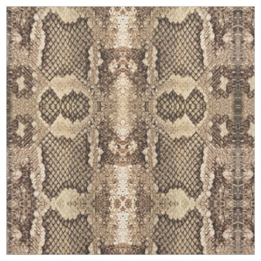 Vintage Snakeskin Pattern Fabric