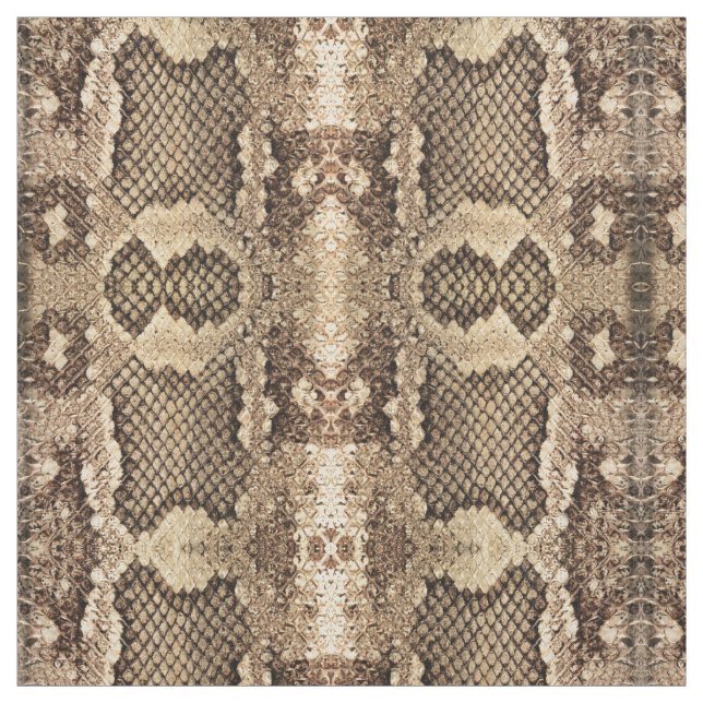 Vintage Snakeskin Pattern Fabric (Swatch)