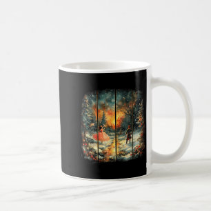 Vintage Snow Globe Nutcracker Christmas Coquette Coffee Mug