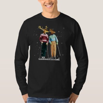 Vintage Snow Ski Deer Dictionary Page T Shirt by gidget26 at Zazzle