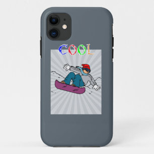 Vintage Snowboarder Snowboarding snowboarding iPhone 11 Case