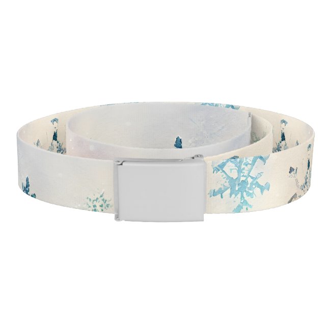 Vintage Snowflakes Pattern - Belt (Coil)