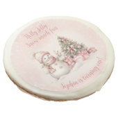 Vintage Snowman Christmas Birthday Sugar Cookies (Angled)