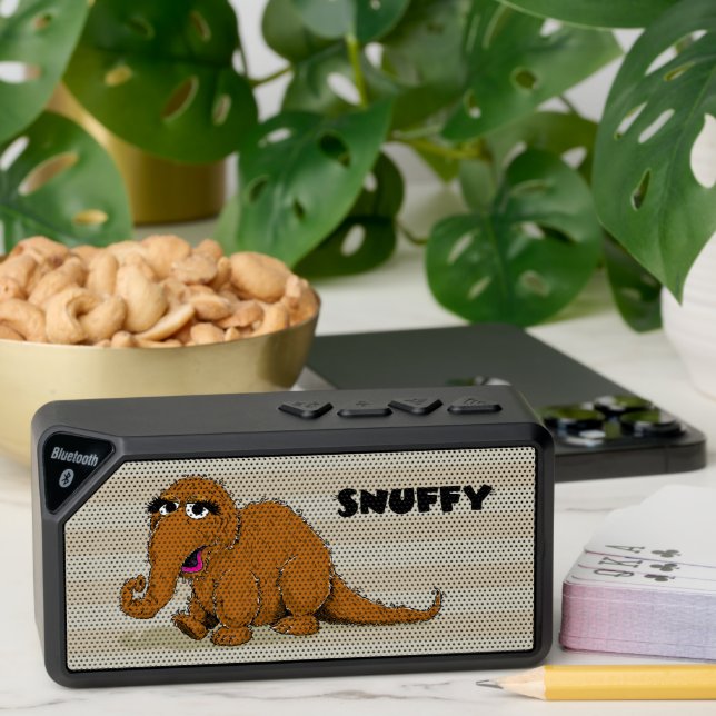 Vintage Snuffleupagus Bluetooth Speaker (Insitu(Table))