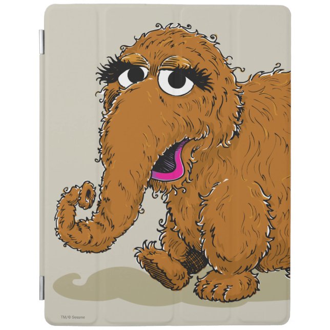 Vintage Snuffleupagus iPad Smart Cover (Front)