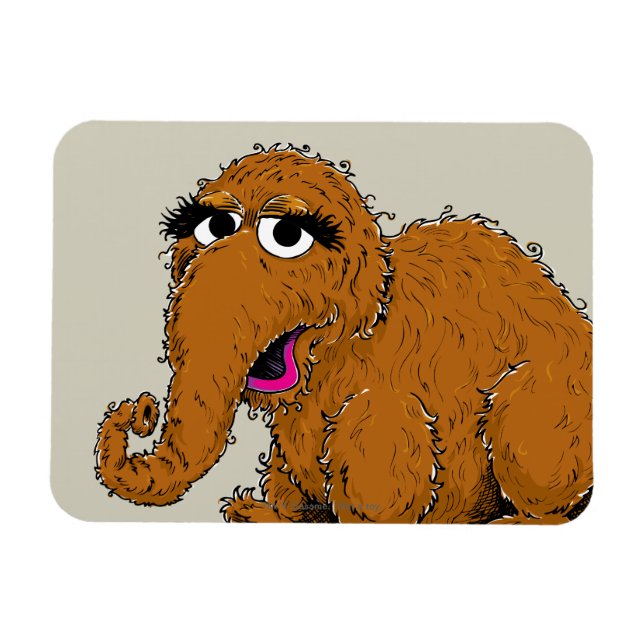 Vintage Snuffleupagus Magnet (Horizontal)