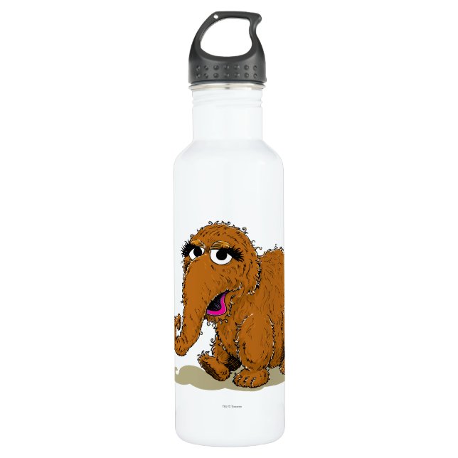 Vintage Snuffleupagus Water Bottle (Front)