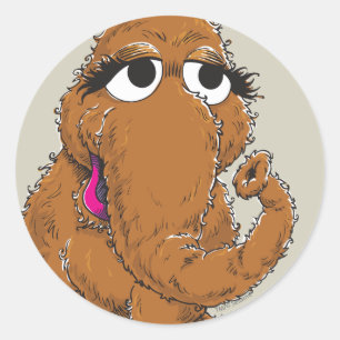 Vintage Snuffy Classic Round Sticker