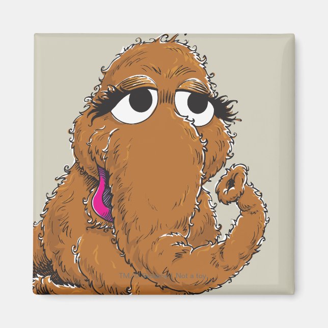 Vintage Snuffy Magnet (Front)