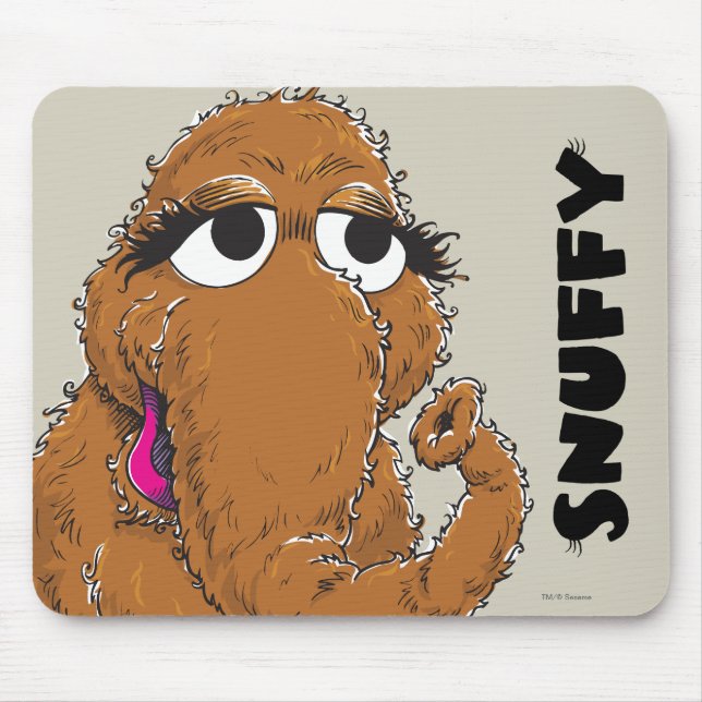 Vintage Snuffy Mouse Pad (Front)