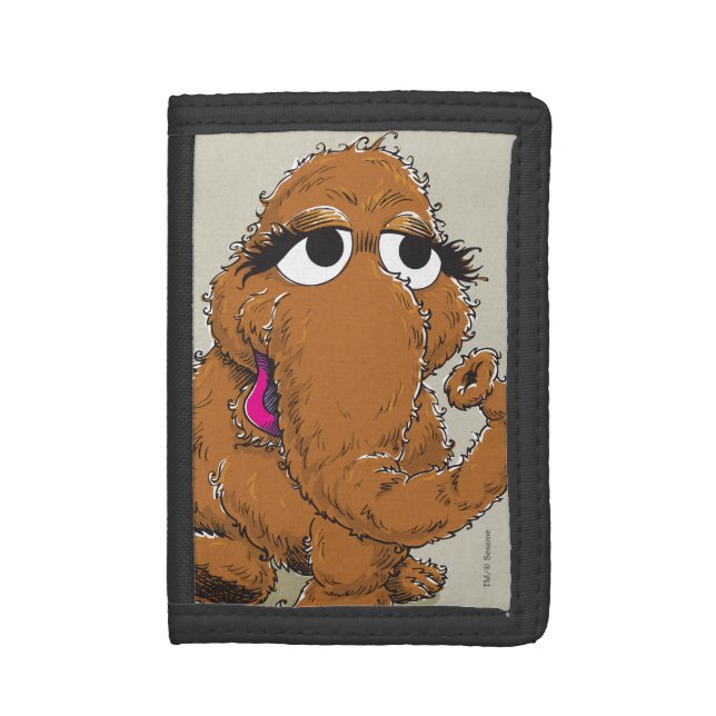 Vintage Snuffy Trifold Wallet (Front Vertical)