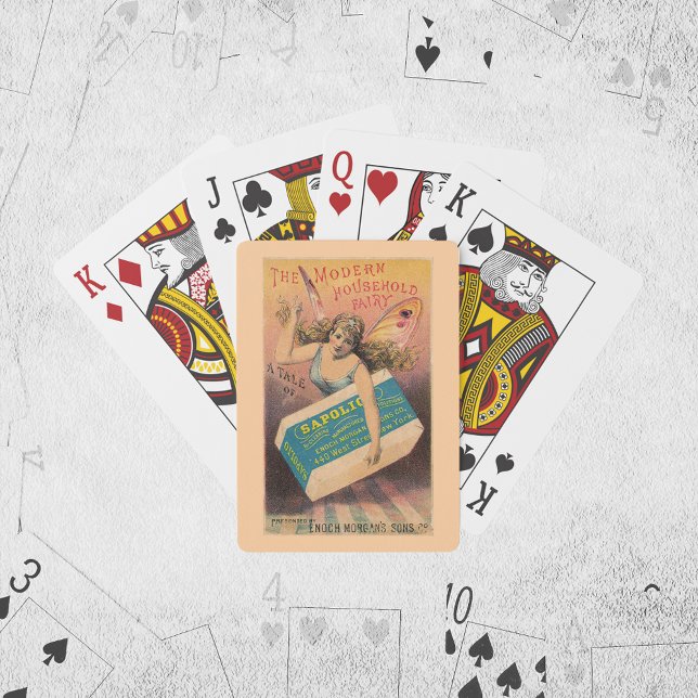 Vintage Soap Ad Fairy Poker Cards (Creator Uploaded)
