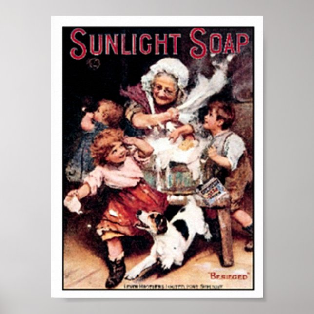 Vintage Soap Ad Print (Front)