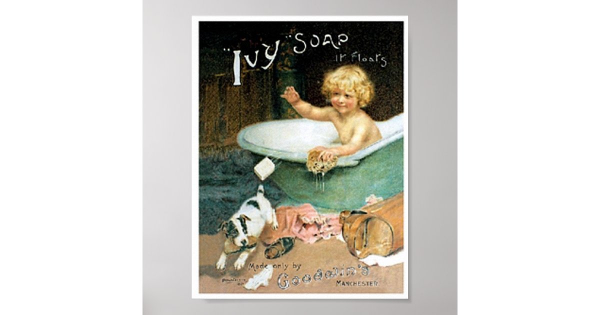 Vintage Soap Ad Print | Zazzle