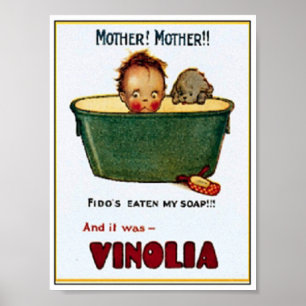 Vintage Soap Ad Print