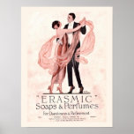 Vintage Soap And Perfume Poster at Zazzle