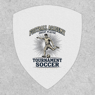 Vintage Soccer Academy Tournament Player Shirt (2) Patch