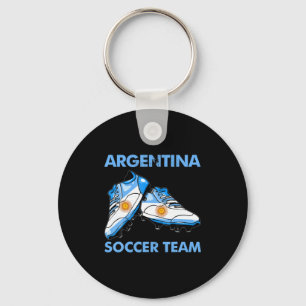 Vintage Soccer Boots Argentina Flag Argentina Socc Keychain