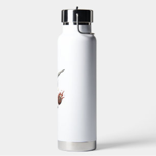 Vintage Soccer Dab Player Graphic Shirt Design_1 Water Bottle