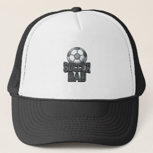 Vintage Soccer Dad Bold Engraving Shirt Design_1 Trucker Hat