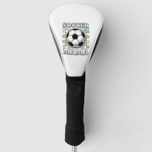 Vintage Soccer Mama Engraving Shirt Design_1 Golf Head Cover
