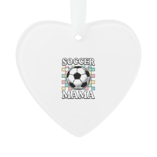Vintage Soccer Mama Engraving Shirt Design_1 Ornament