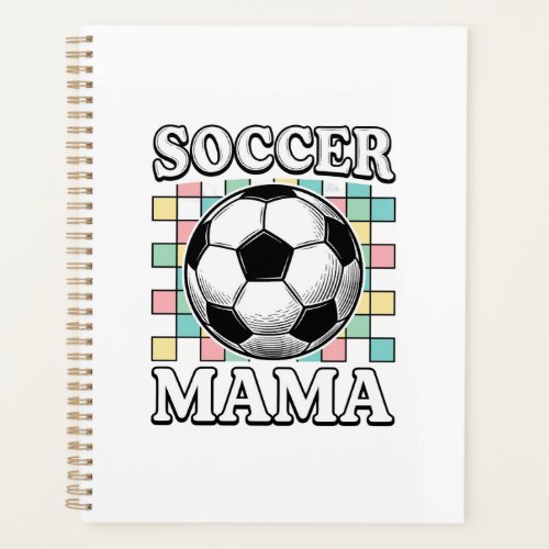 Vintage Soccer Mama Engraving Shirt Design_1 Planner