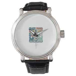 Vintage Soccer Mom Proud Loud Shirt Design_1 Watch