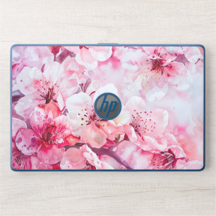 Vintage Soft Pink Petal Blossom HP Laptop Skin