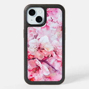 Vintage Soft Pink Petal Blossom iPhone 15 Case