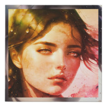 Vintage Soft Portrait for Beautiful Girl