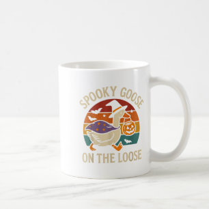 Vintage Soky Goose On The Loose Funny Halloween Re Coffee Mug