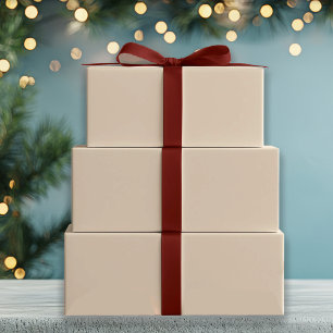 Vintage Solid Color Wrapping Paper Sheets