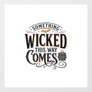 Vintage Something Wicked Halloween Shirt Design_1 Floor Decals