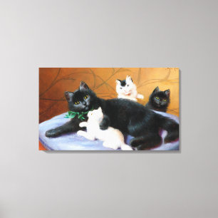 Vintage Sophie Sperlich Fat Family  Canvas Print