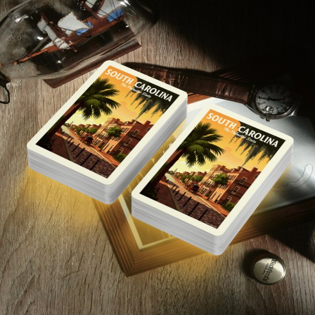  Vintage South Carolina Poker Cards (Creator Uploaded)