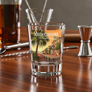 Vintage South Carolina Shot Glass