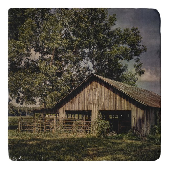 Vintage South Georgia Barn trivet (Front)