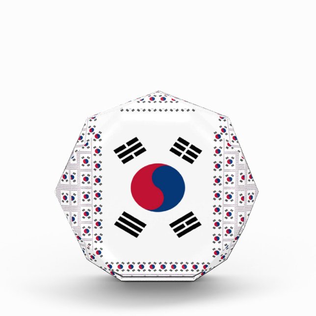 Vintage South Korea Acrylic Award (Front)