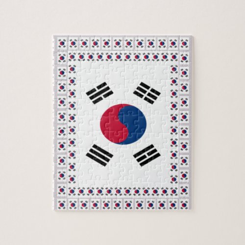 Vintage South Korea Jigsaw Puzzle
