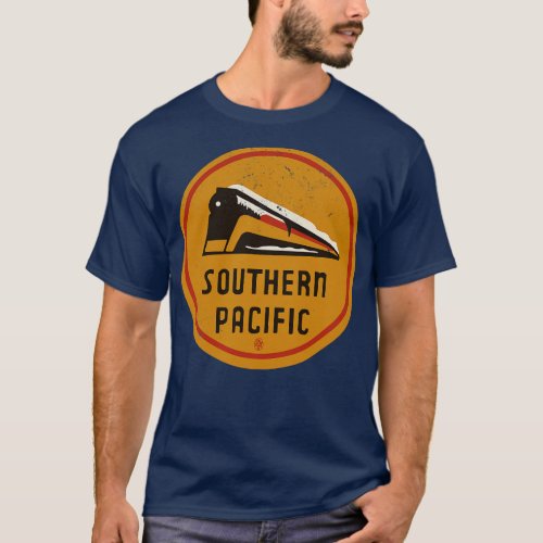 Vintage Southern Pacific Railroad Ashtray T_Shirt