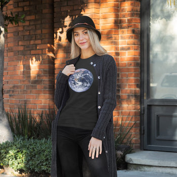 Vintage Space Photo Earth T-shirt by annaleeblysse at Zazzle