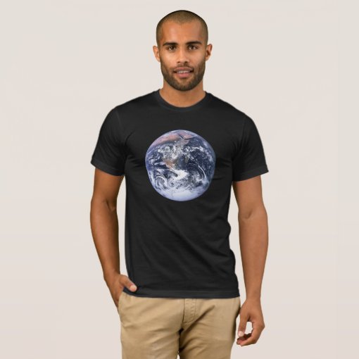 Vintage Space Photo Earth T-Shirt | Zazzle