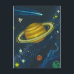 Vintage Space Postcard<br><div class="desc">Vintage graphic</div>
