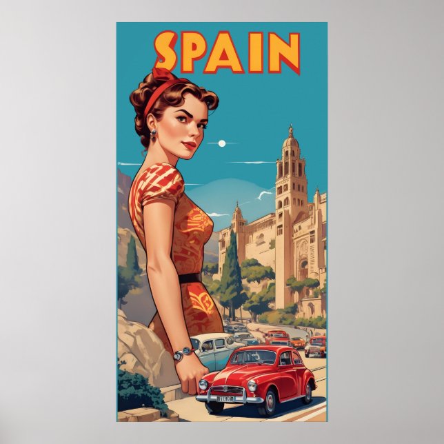 Vintage Spain Poster (Front)