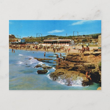 Vintage Spain,  Tarragona, Costa Dorada Postcard
