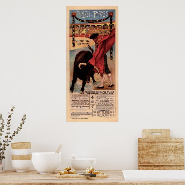 bullfighting posters vintage